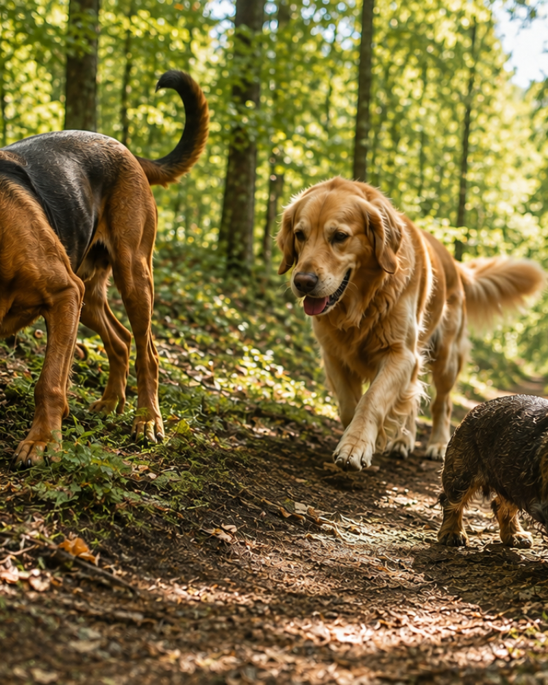Die unheimlichen Spuren im Wald