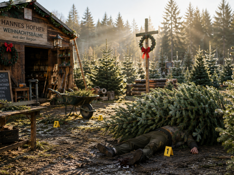 Tod unter dem Tannenbaum